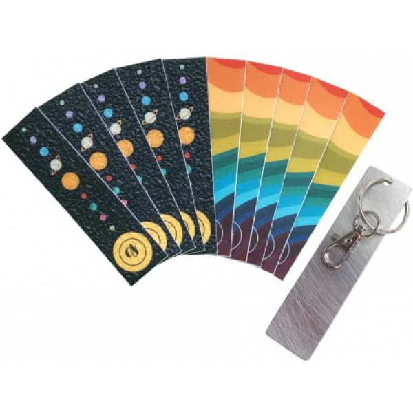 Calm Strips Variety Pack with Carry Tag (10 Textured Sensory Adhesives + Carry Tag)