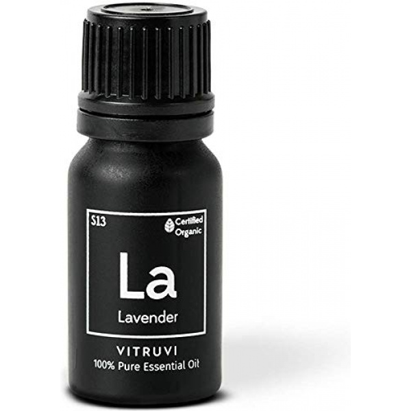 Vitruvi Organic Lavender, 100% Pure Premium Essential Oil (0.3 fl.oz)