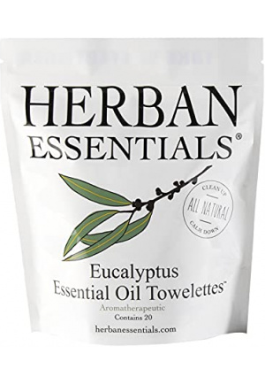 Eucalyptus Oil Towelettes - 20 Count